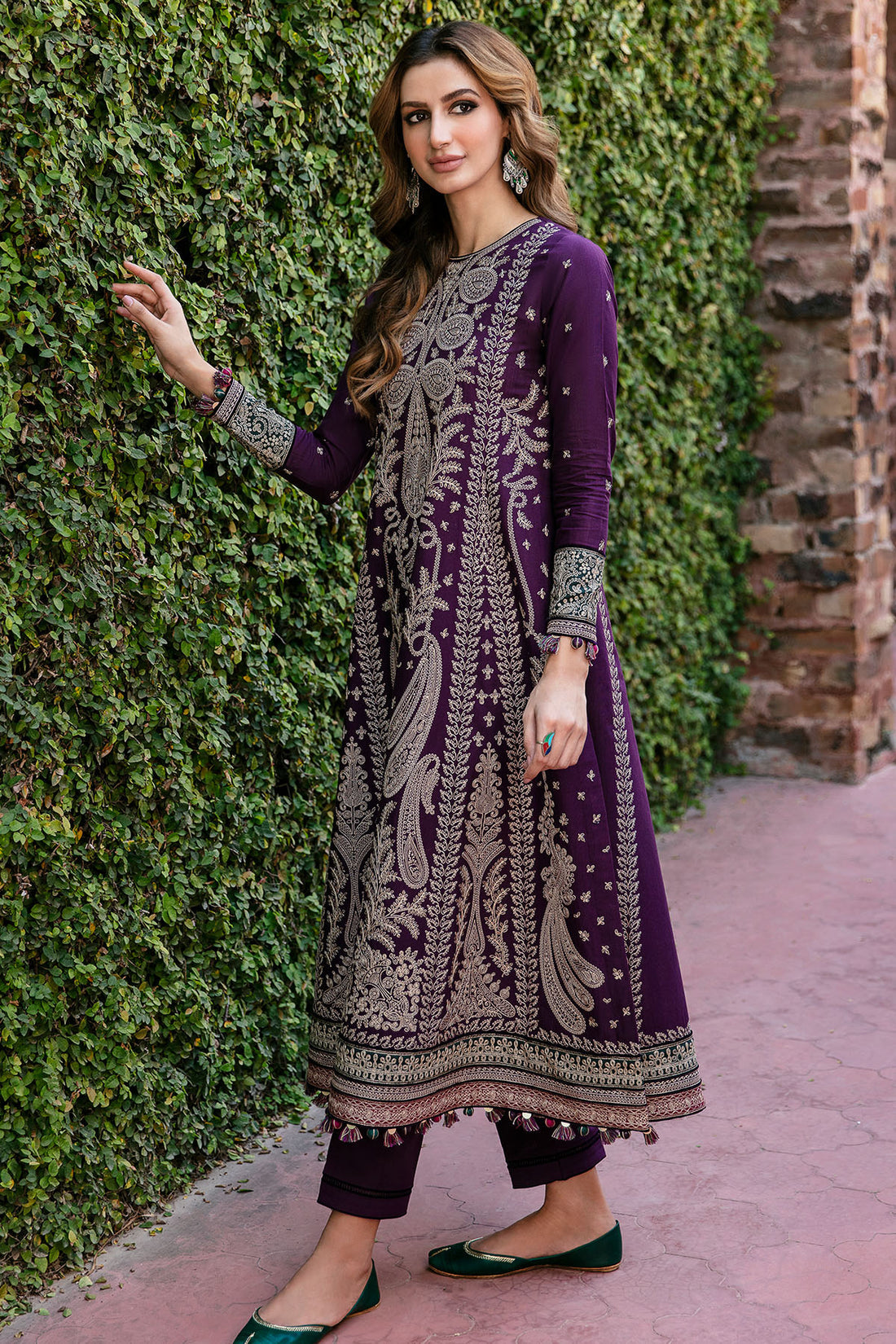 Jazmin Present Dastak Embroidered Luxury Winter Collection D-04