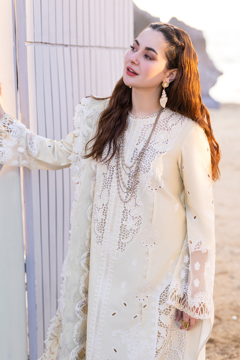 Qalamkar Sahil Kinare Luxury Embroidered Lawn Collection 01