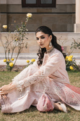 Shahkaar Luxury Lawn Embroidered Eid Festive Collection D8