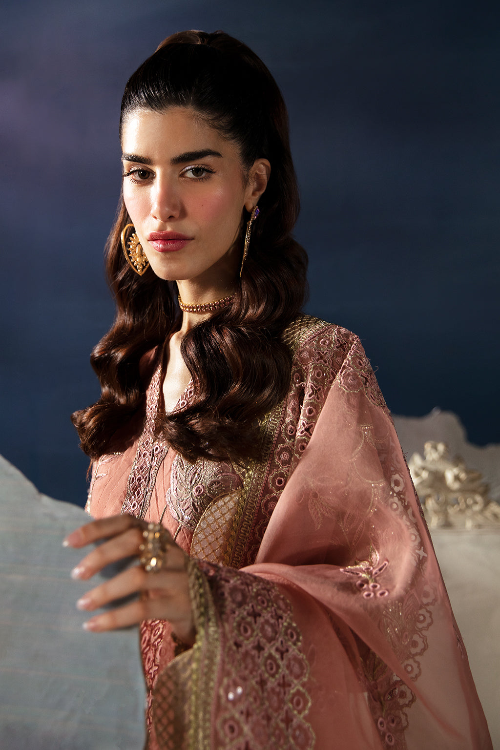 Afrozeh La Fuchsia Luxury Festive Collection Vol 2