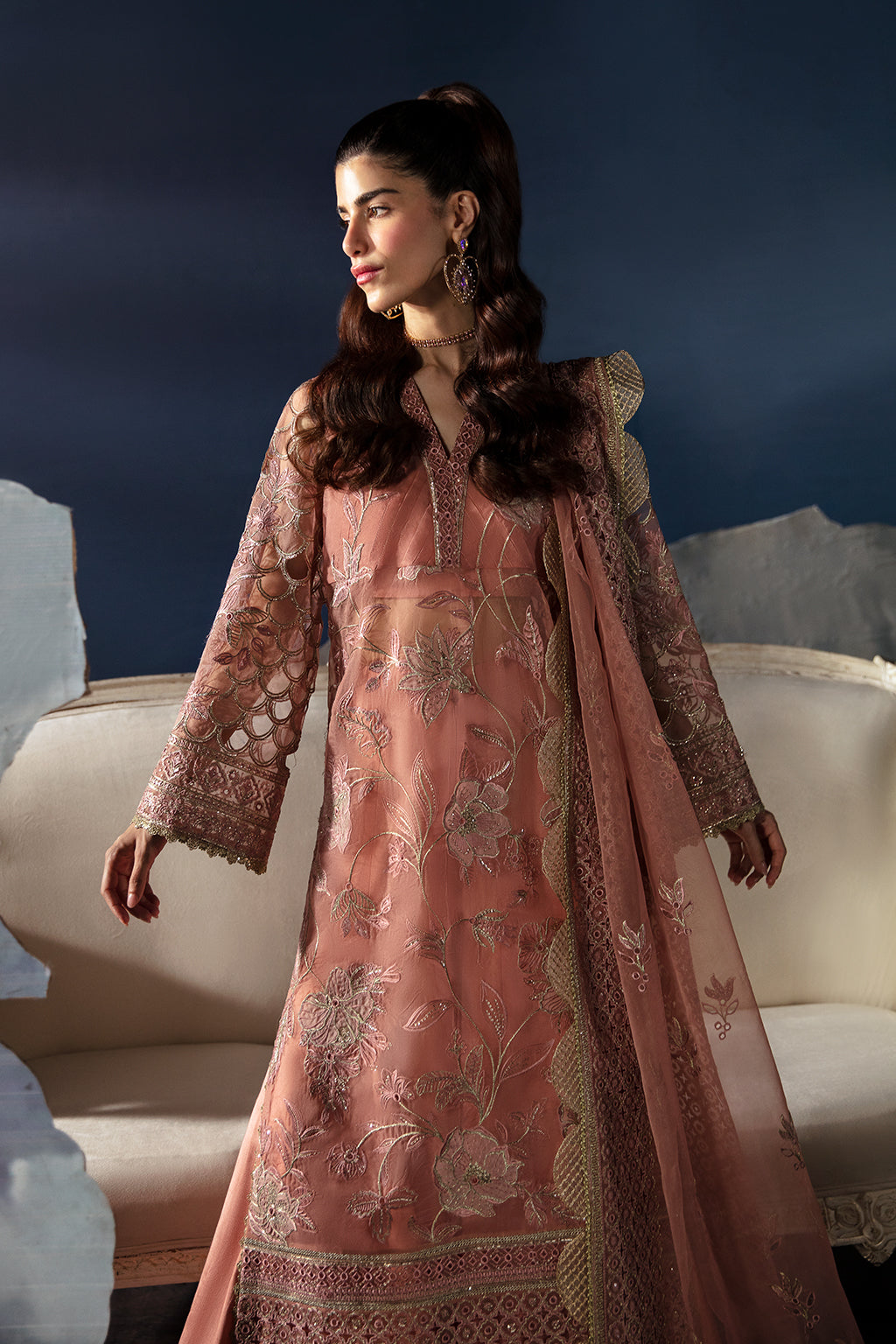 Afrozeh La Fuchsia Luxury Festive Collection Vol 2