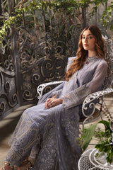 Afrozeh La Fuchsia Luxury Embroidered Formal Collection 04