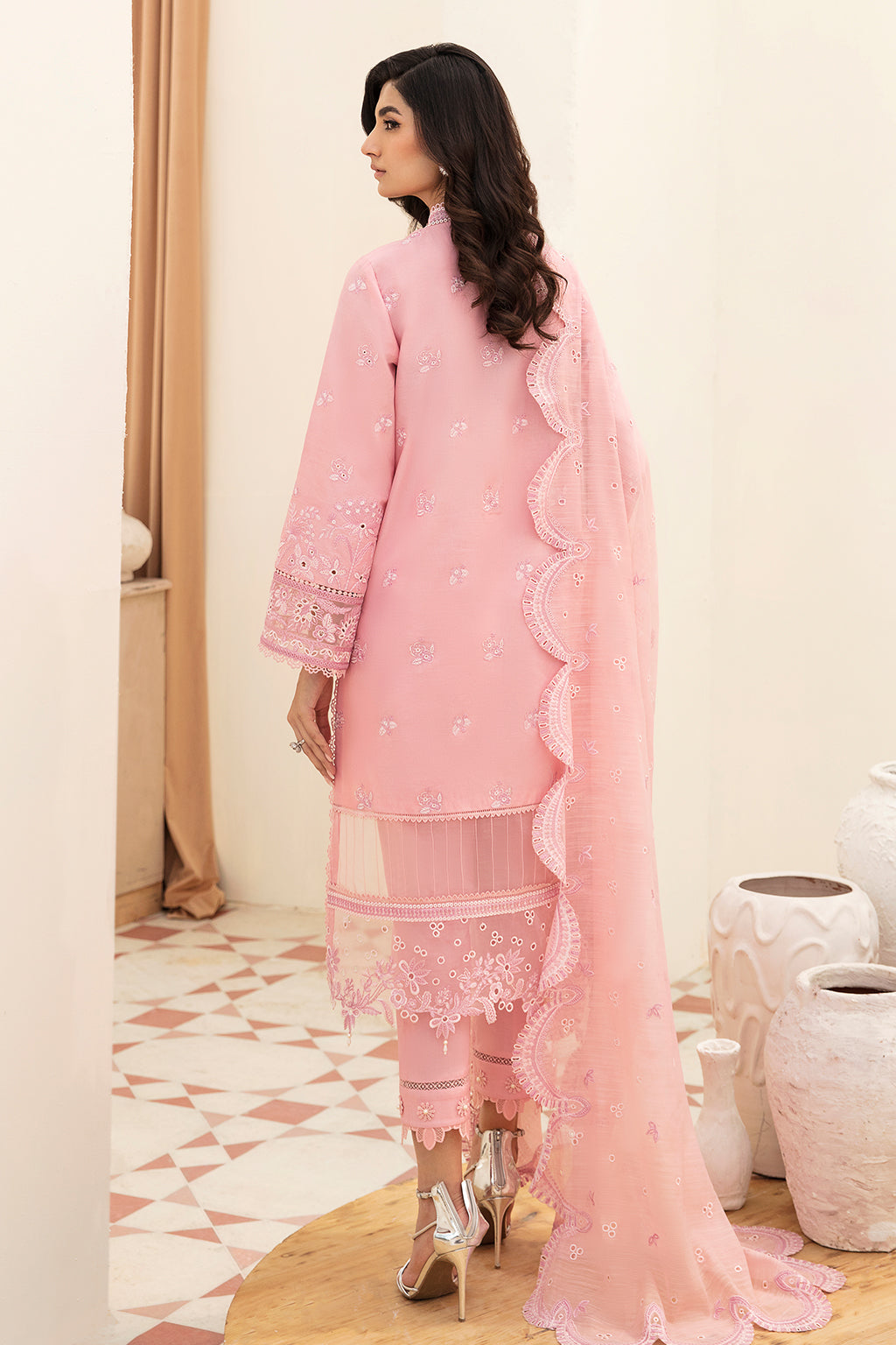 Afrozeh Chikankari Festive Lawn