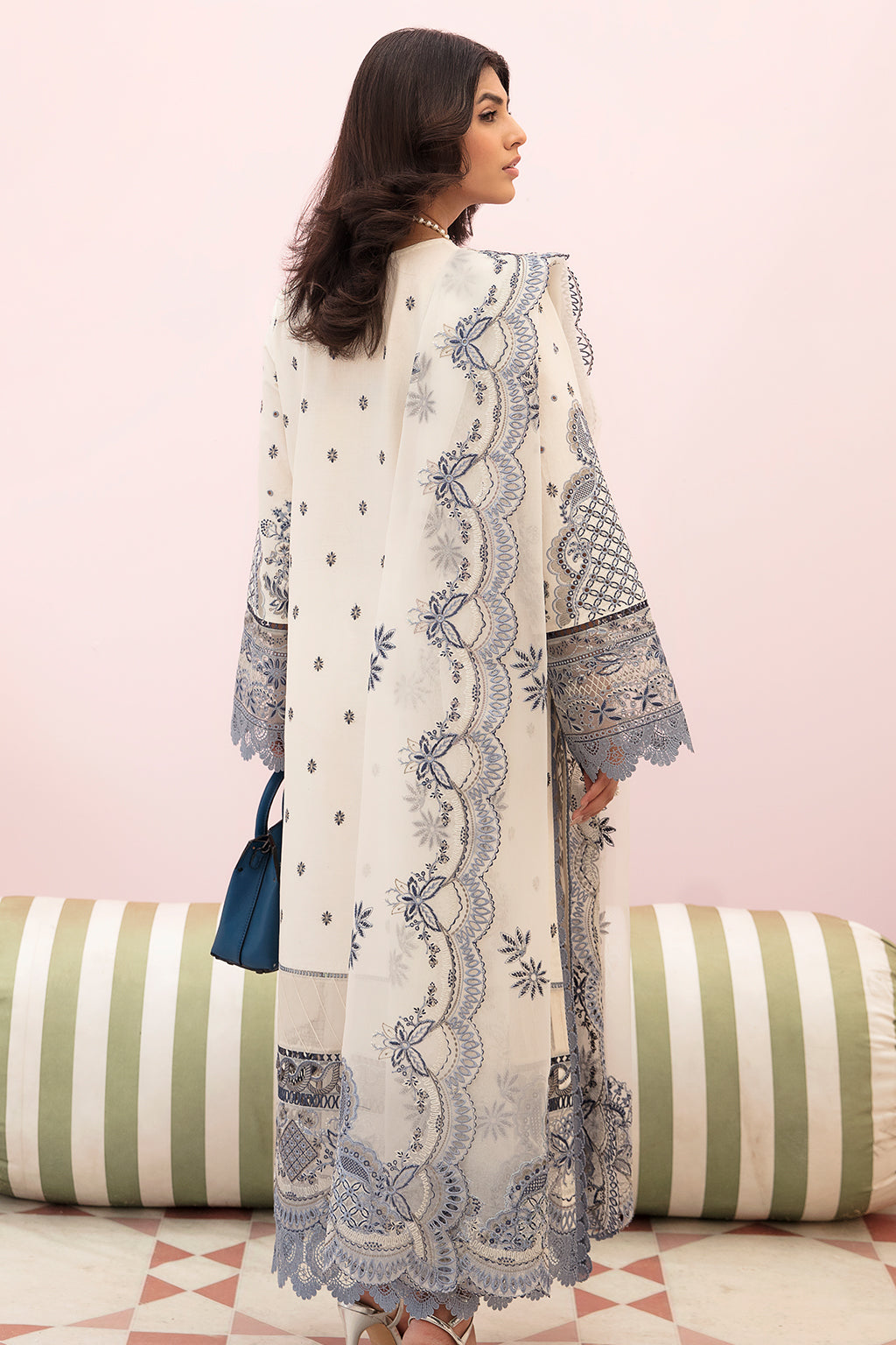 Afrozeh Chikankari Festive Lawn