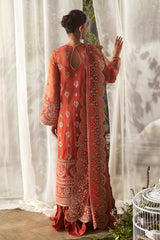 Afrozeh La Fuchsia Luxury Embroidered Formal Collection 10