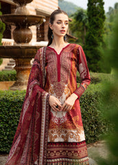 Springtime Ballet Lawn Collection By Gulaal