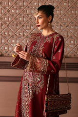 Afrozeh Divani Luxury Embroidered Silk Collection 05