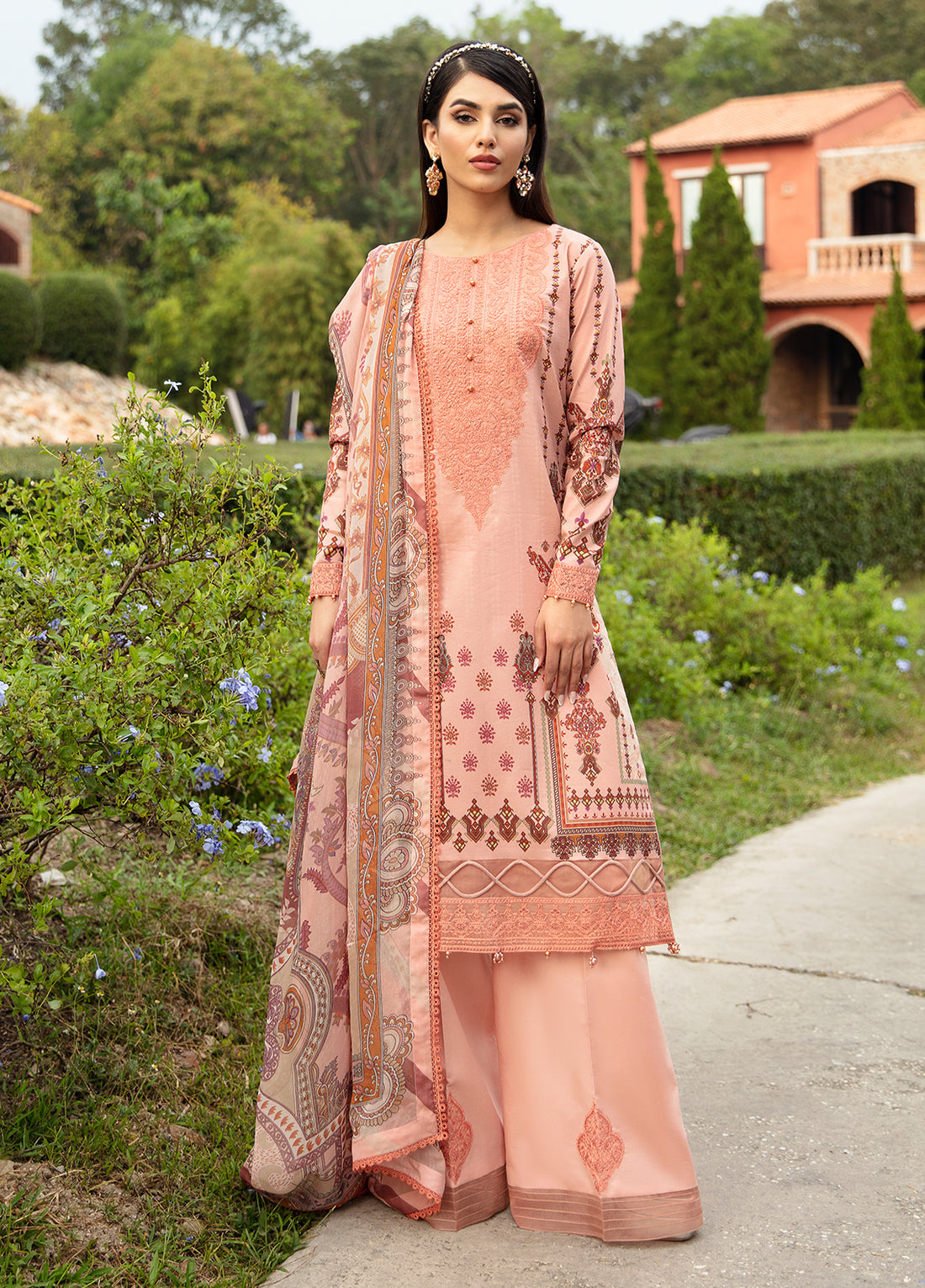 Springtime Ballet Lawn Collection By Gulaal