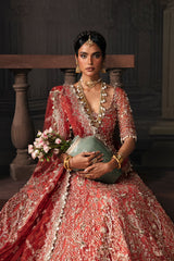 Afrozeh Luxury Embroidered Bridal Collection Brides Edition 585