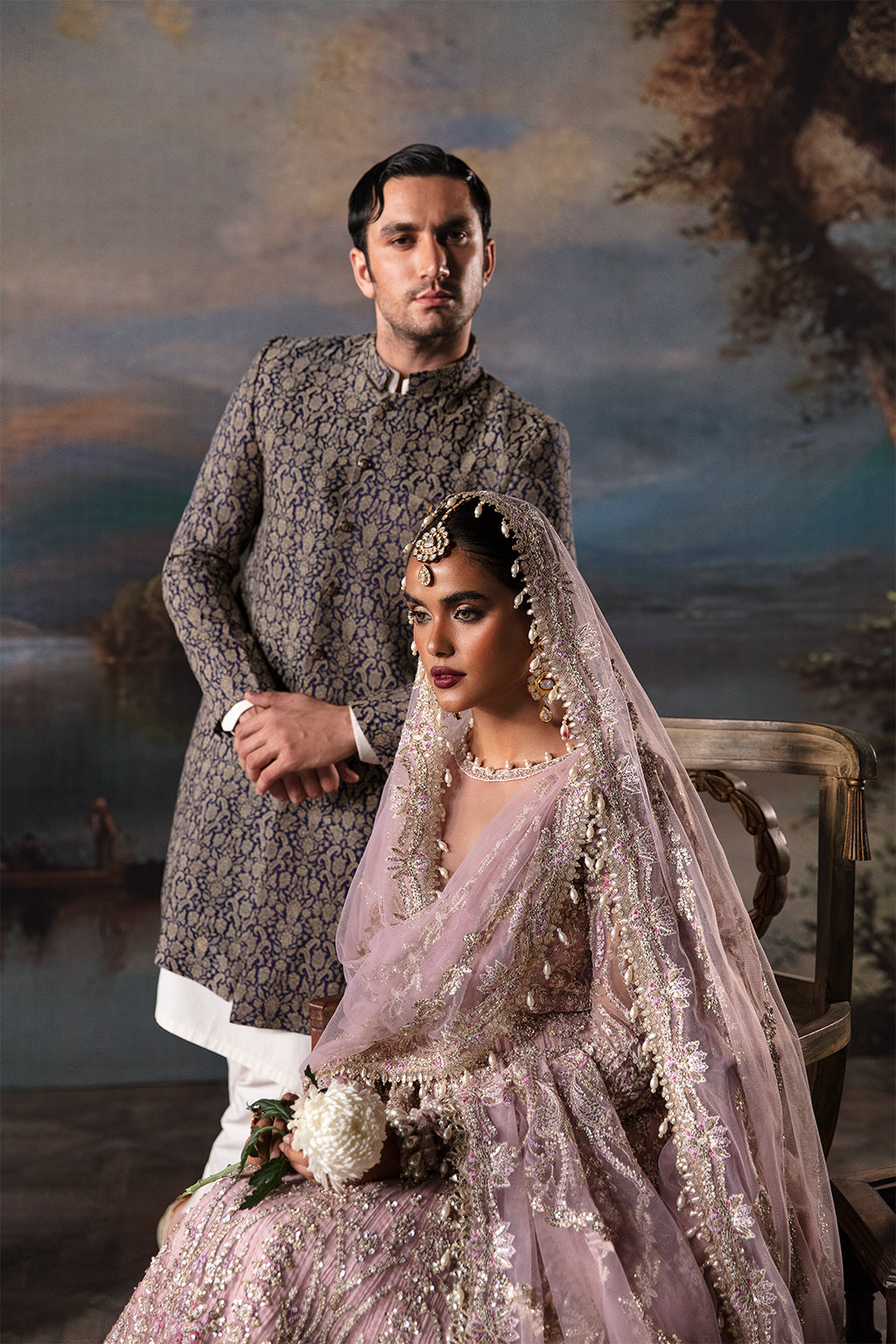 Afrozeh Luxury Embroidered Bridal Collection Brides Edition 584