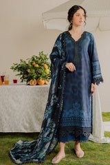 Nureh Gardenia Embroidered Viscose Slub '26