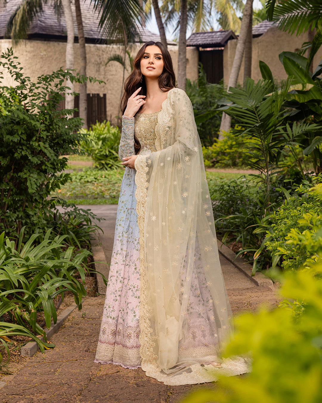 Zinnia Luxury Lawn By Faiza Saqlain