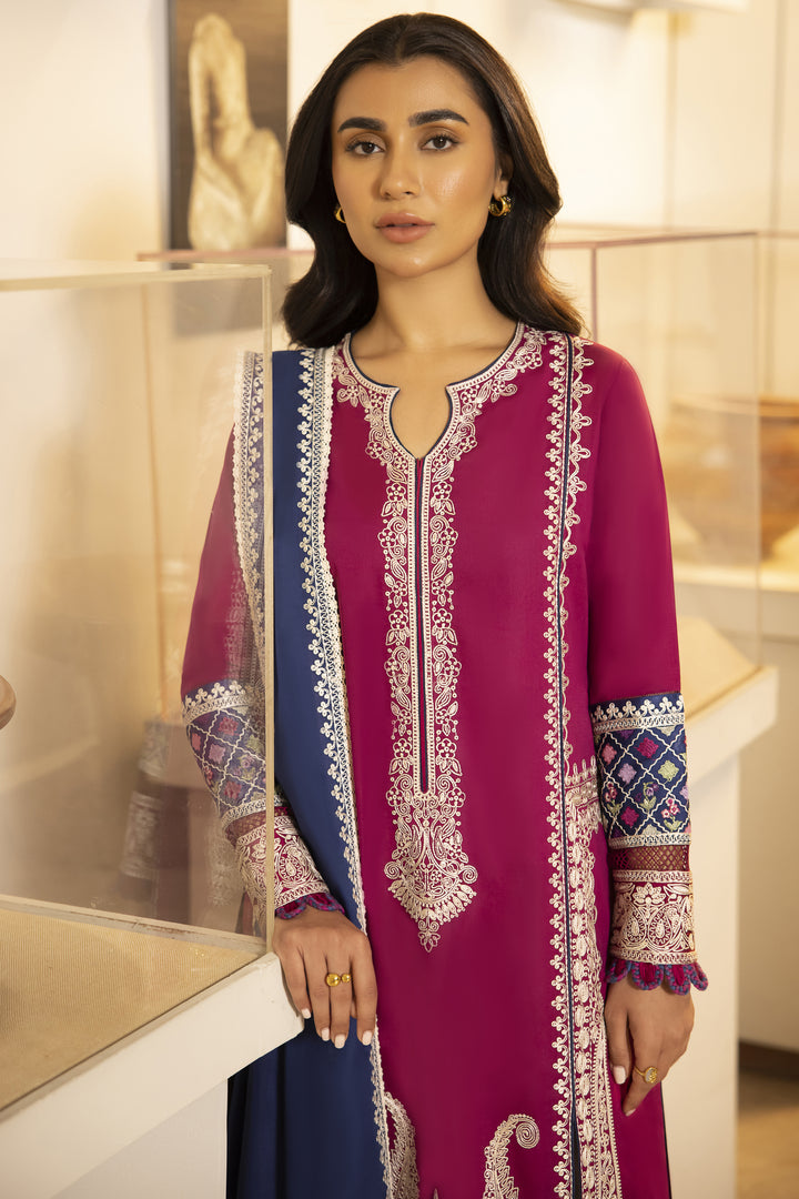 Zaha Embroidered Lawn Collection 24' (6B)