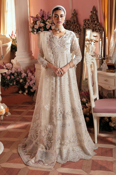 Secret Garden Luxury Embroidered Formal Chiffon Collection By Nureh 62