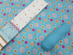 Komal Prints Wrinkle Free 3 Piece Suit