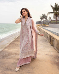 Zinnia Luxury Lawn By Faiza Saqlain