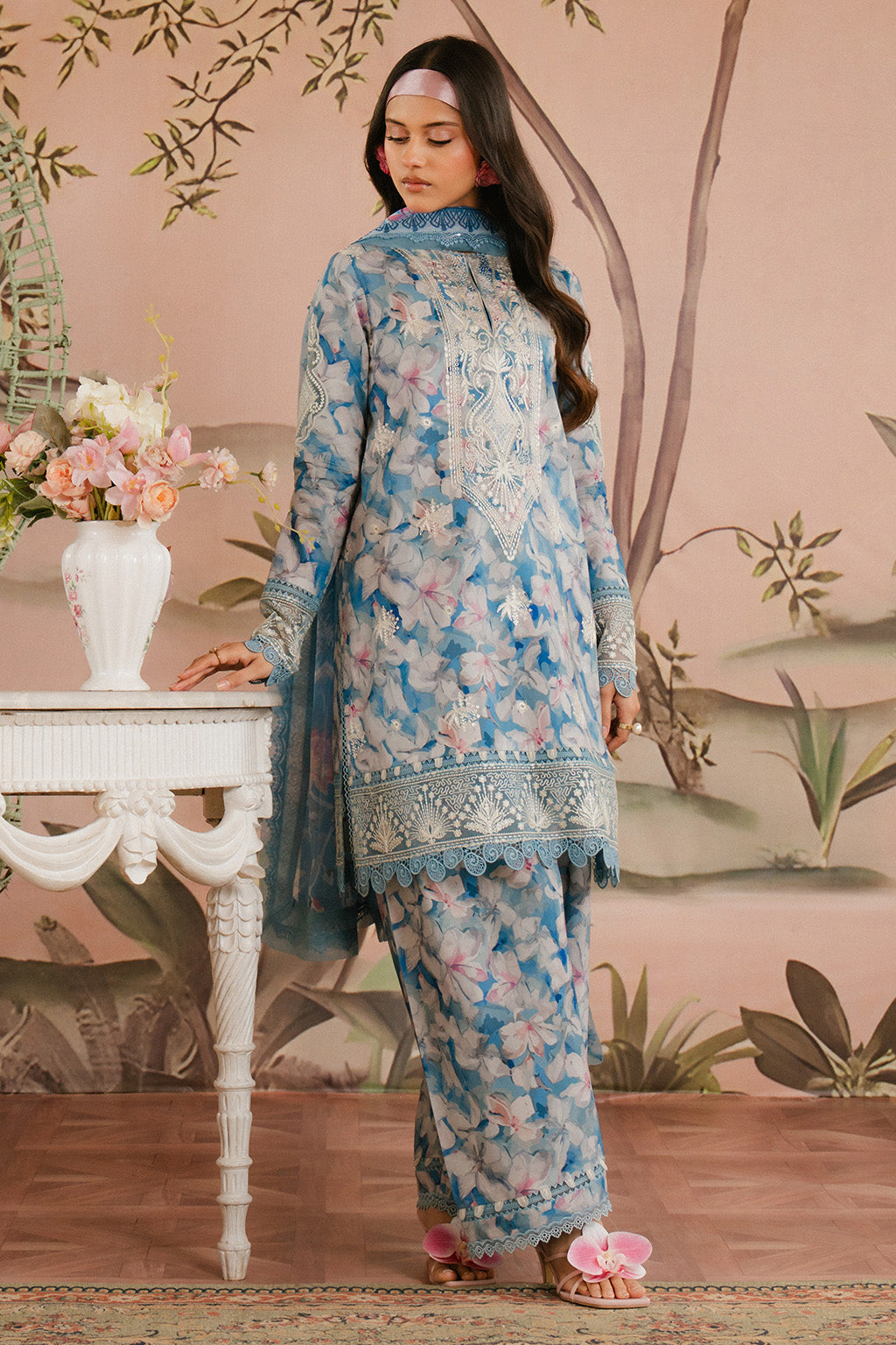 Armelia Printed Lawn'25 By Ayzel