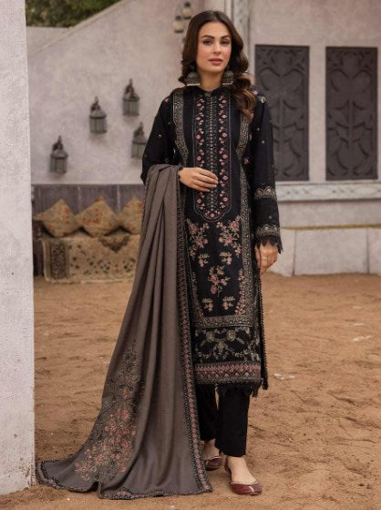 Gul e Meher Premium Embroidered Dhanak Vol 1 By Aalaya D#05