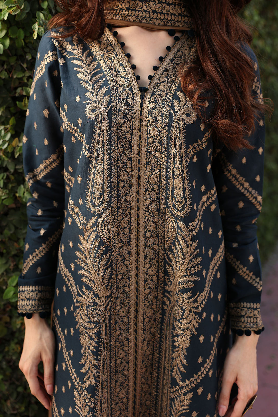 Jazmin Present Dastak Embroidered Luxury Winter Collection D-02