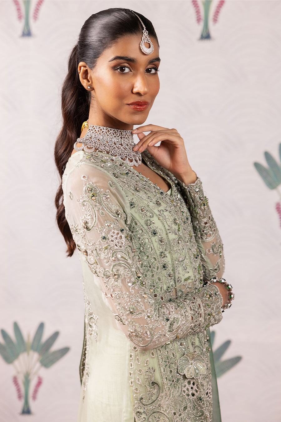 IZNIK Shendi Luxury Embroidered Chiffon Collection 06