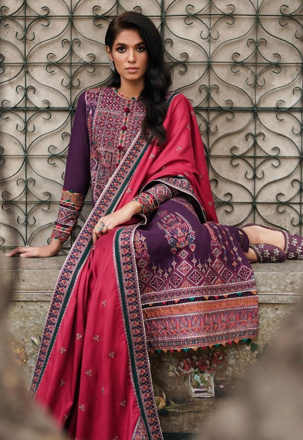 Shahtoosh Embroidered Khaddar