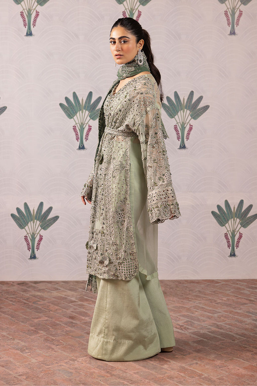 IZNIK Shendi Luxury Embroidered Chiffon Collection 06