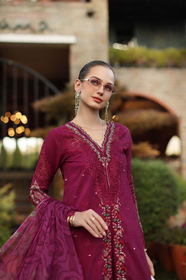 Noor By Sadia Asad Luxury Eid Schiffli Laserkari '26