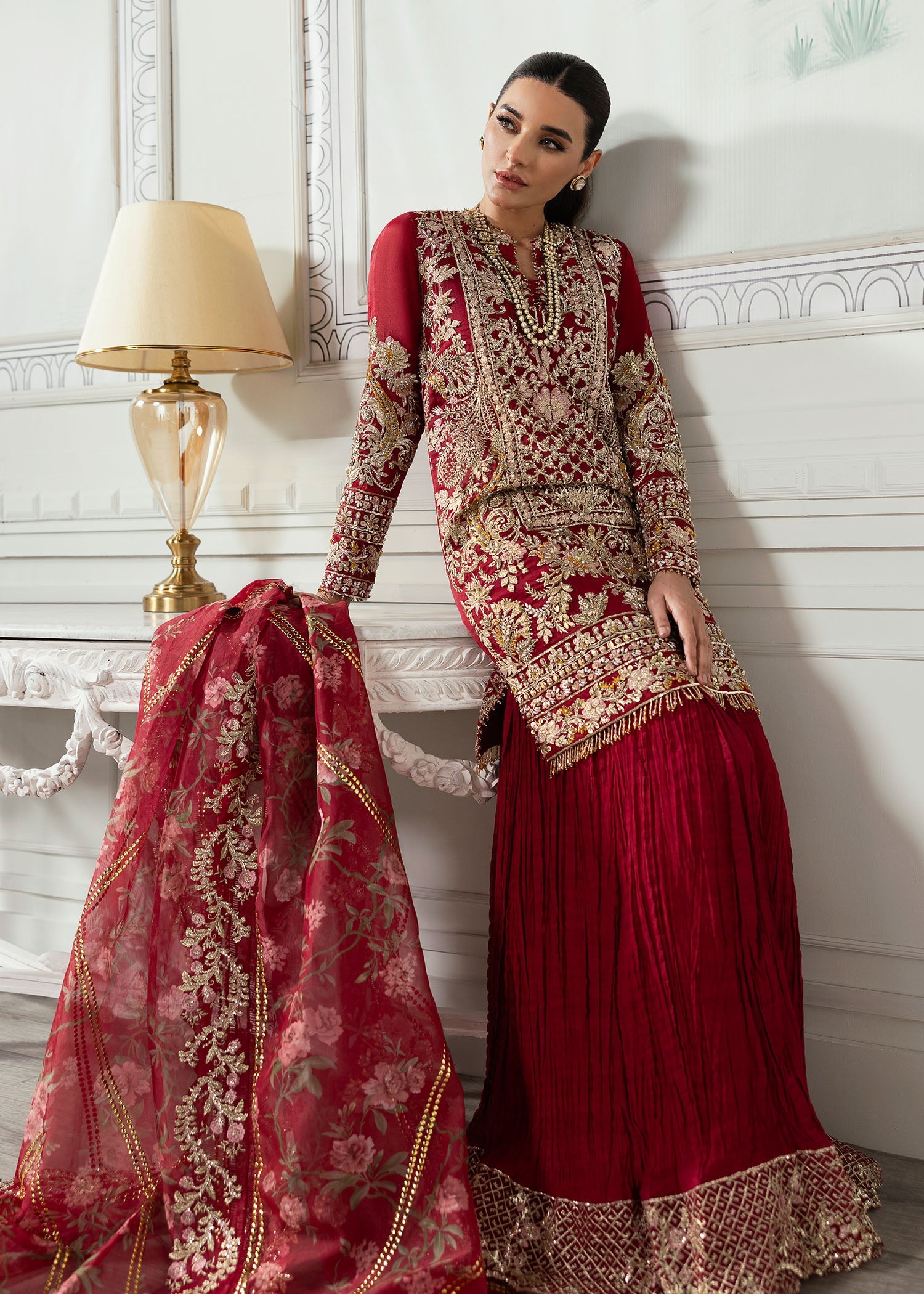 Crimson X Saira Shakira Unstitched Wedding Collection 24