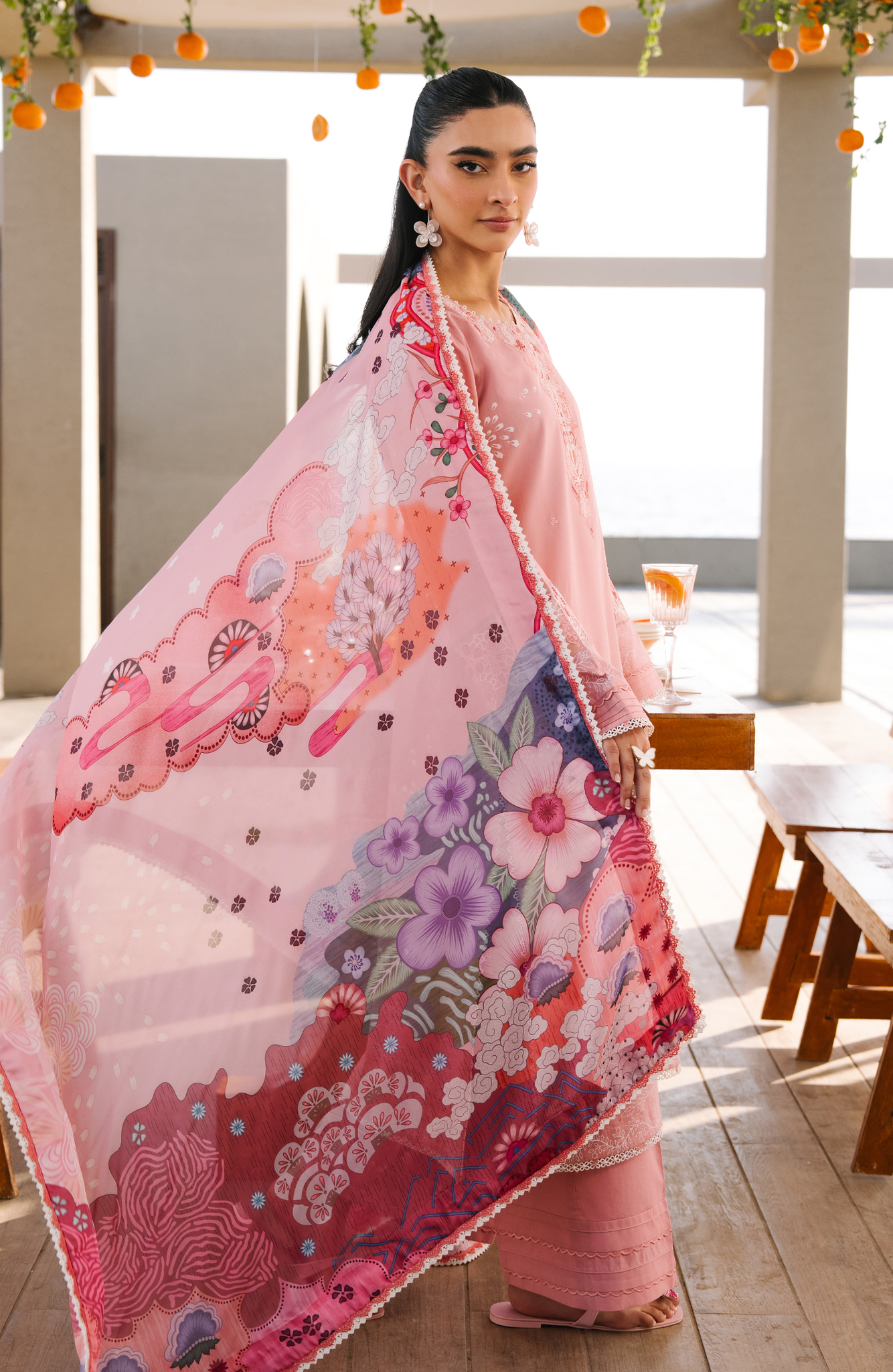 Zync Florent Festive Luxury Lawn '26