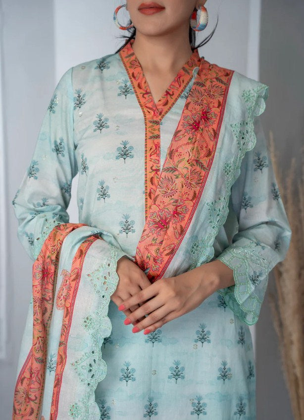 VS Zynah Chikankari -D-339