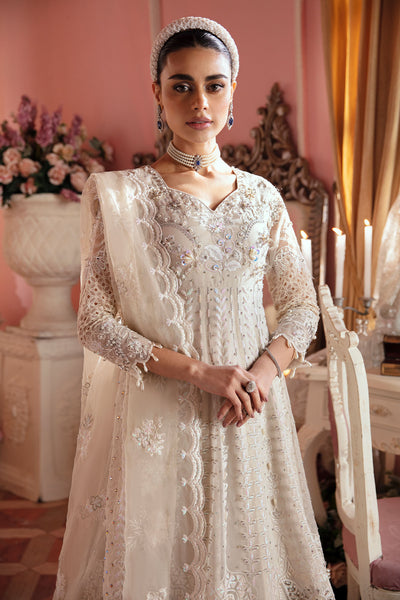 Secret Garden Luxury Embroidered Formal Chiffon Collection By Nureh 62