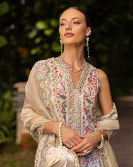 Zinnia Luxury Lawn By Faiza Saqlain