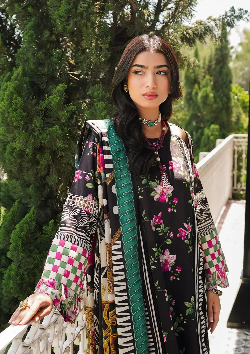 Elaf  Printed Lawn Collection 24 (2A)