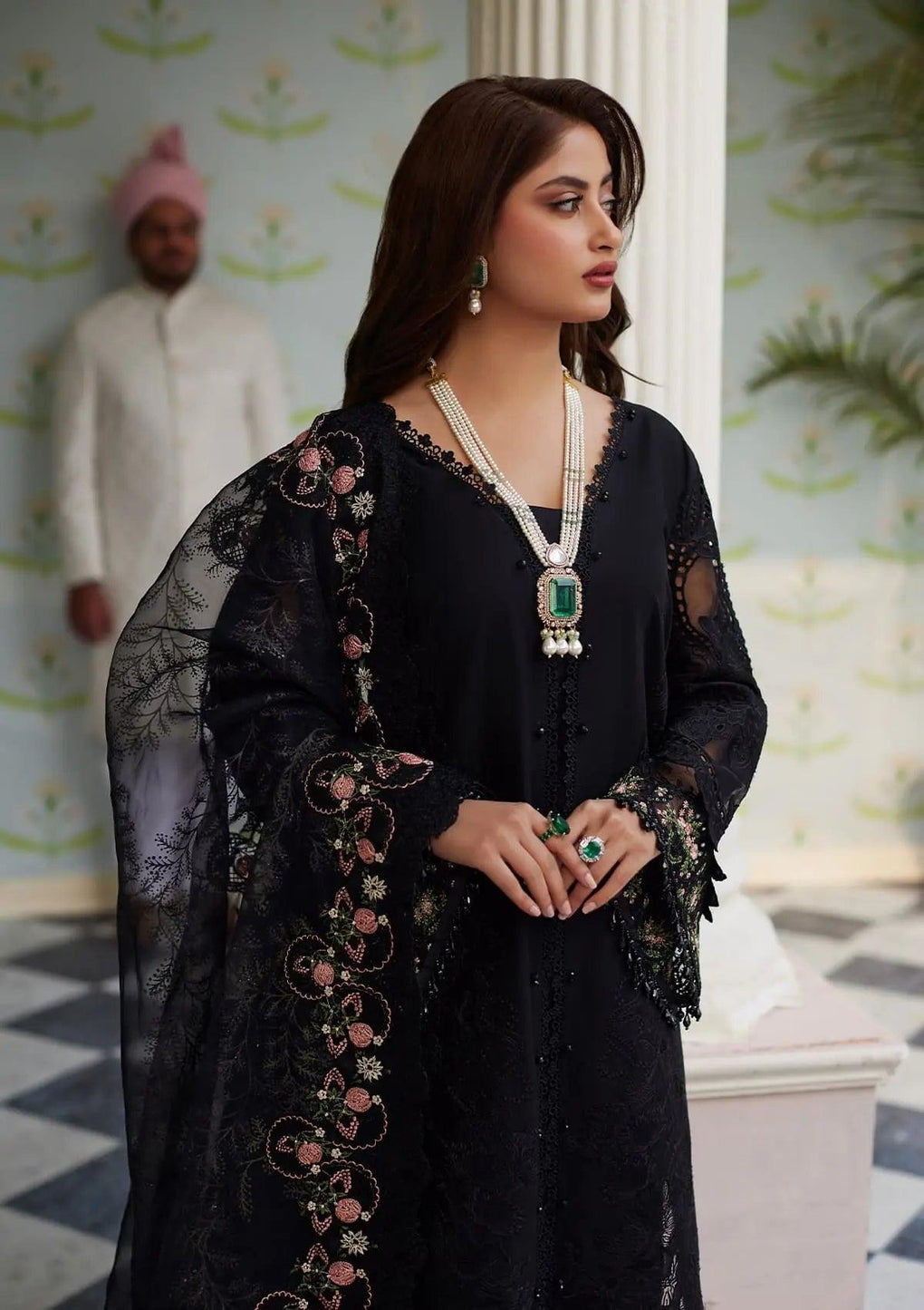 Elaf Eid Edit Luxury Embroidered Collection 1B