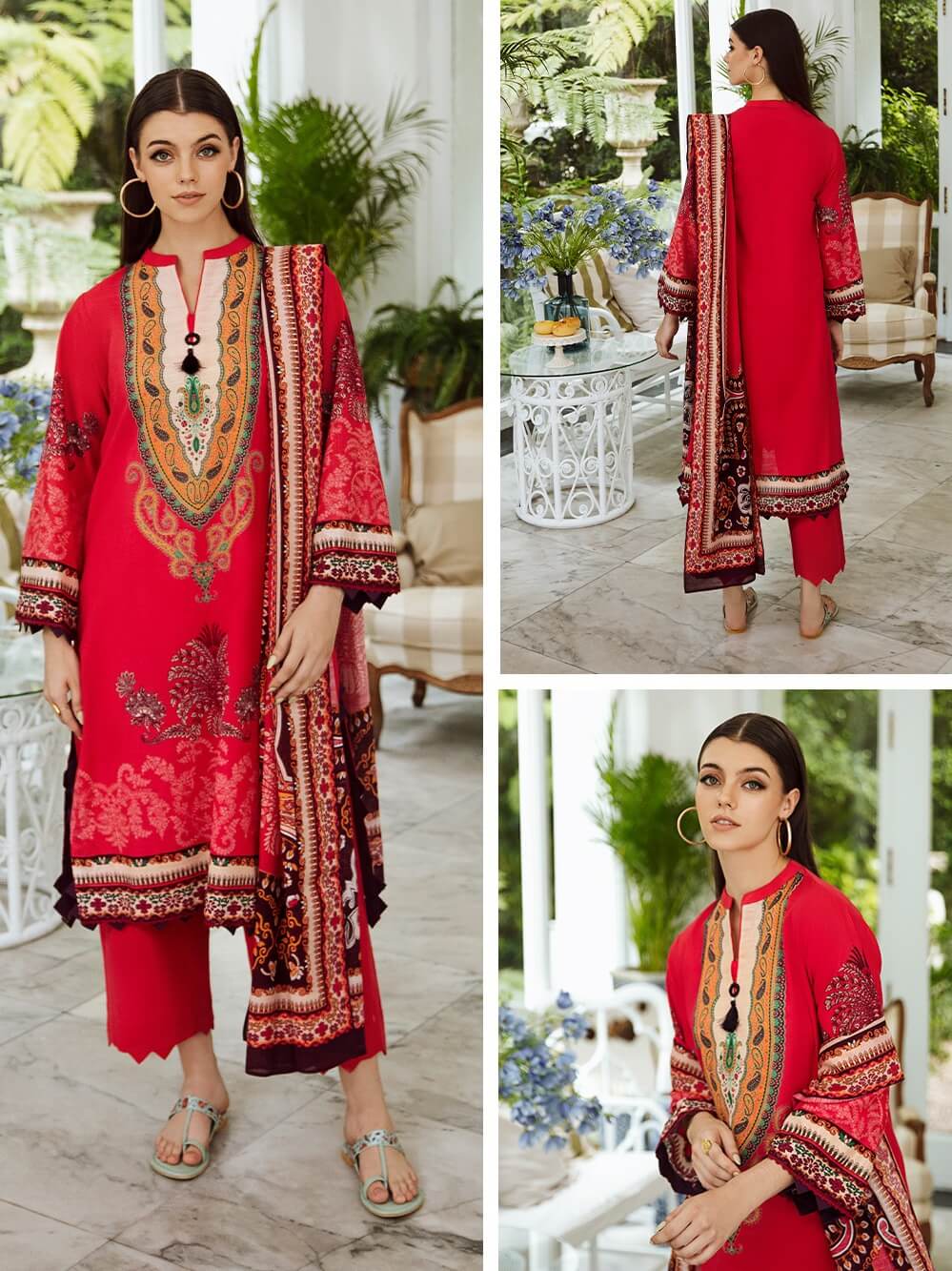 Zellbury Winter Printed Khaddar