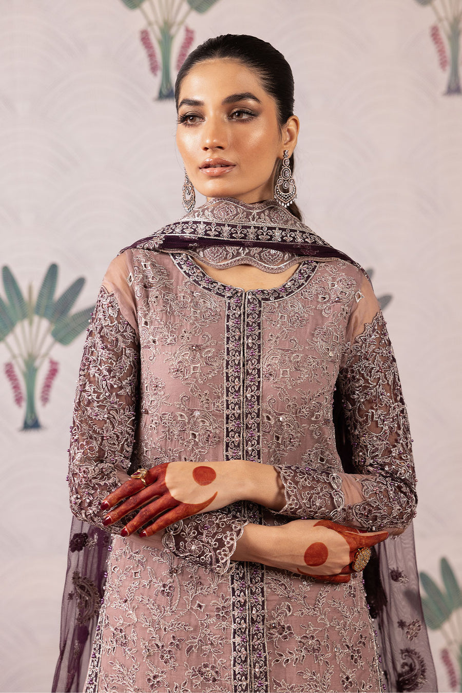 IZNIK Shendi Luxury Embroidered Chiffon Collection 05