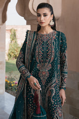 Shahkaar Luxury Lawn Embroidered Eid Festive Collection D10