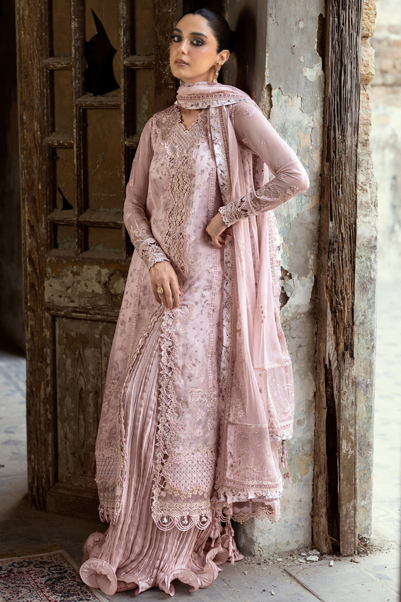 Qalamkar Chiffon Wedding Formals 25
