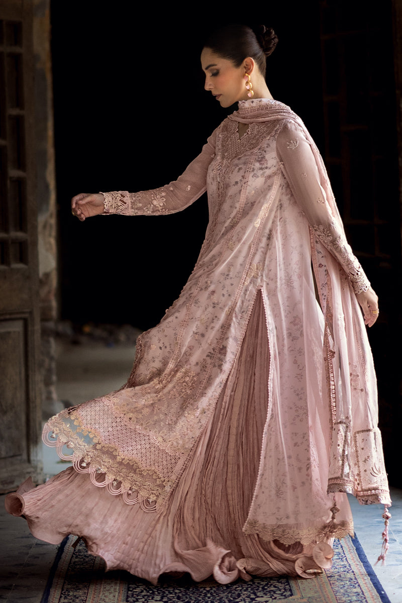 Qalamkar Chiffon Wedding Formals 25