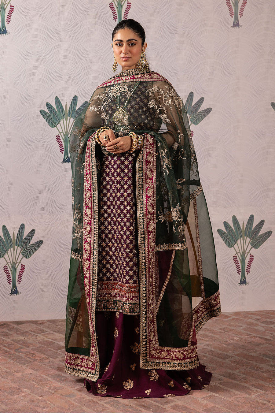 IZNIK Shendi Luxury Embroidered Chiffon Collection 07