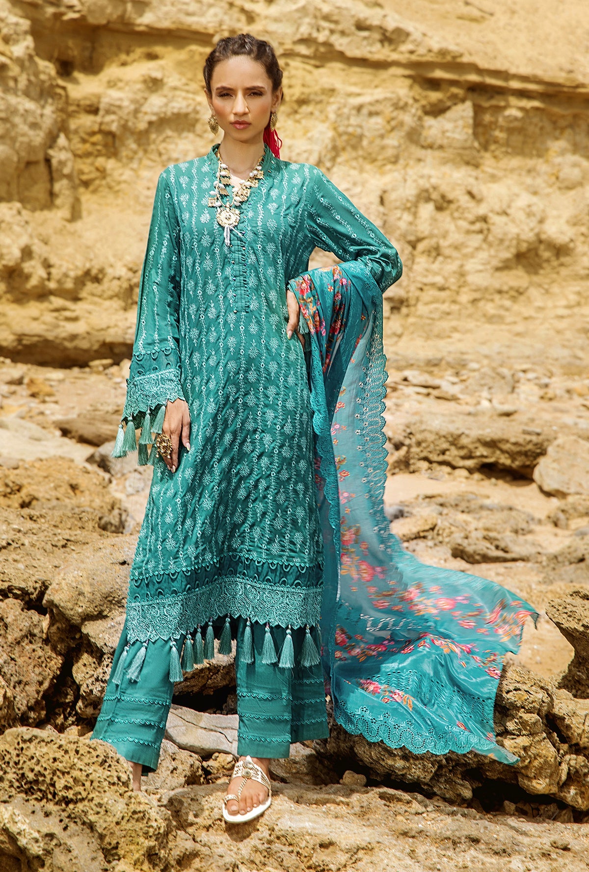 Adan’s Libas Monroe Embroidered Lawn Collection 05