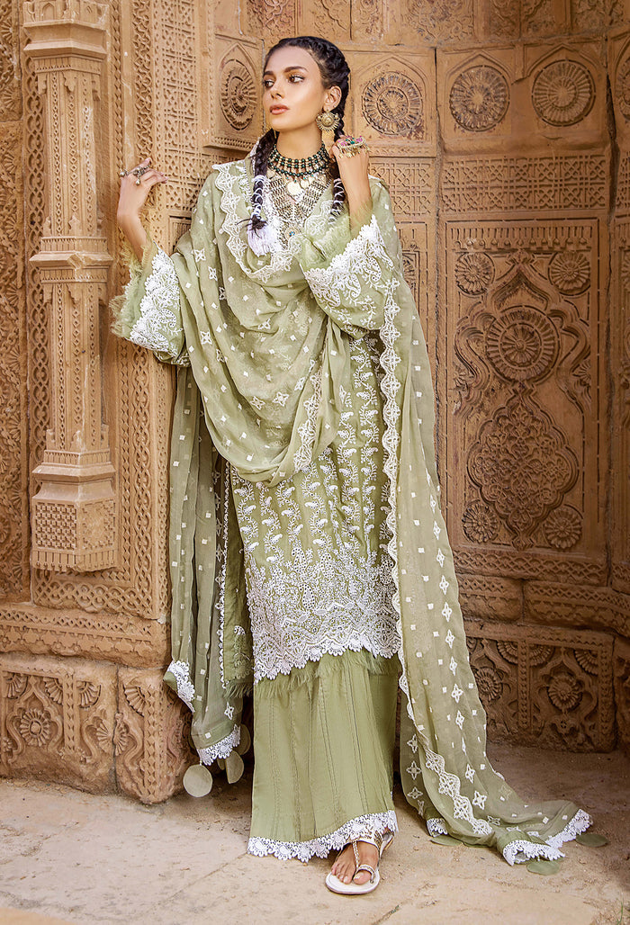 Seinna Embroidered Lawn Collection By Adan's Libas 08