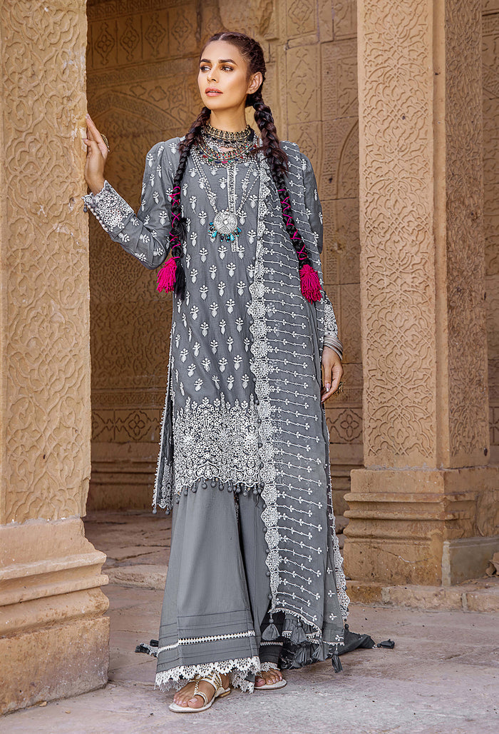 Seinna Embroidered Lawn Collection By Adan's Libas 09