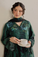 Nureh Gardenia Embroidered Viscose Slub '26