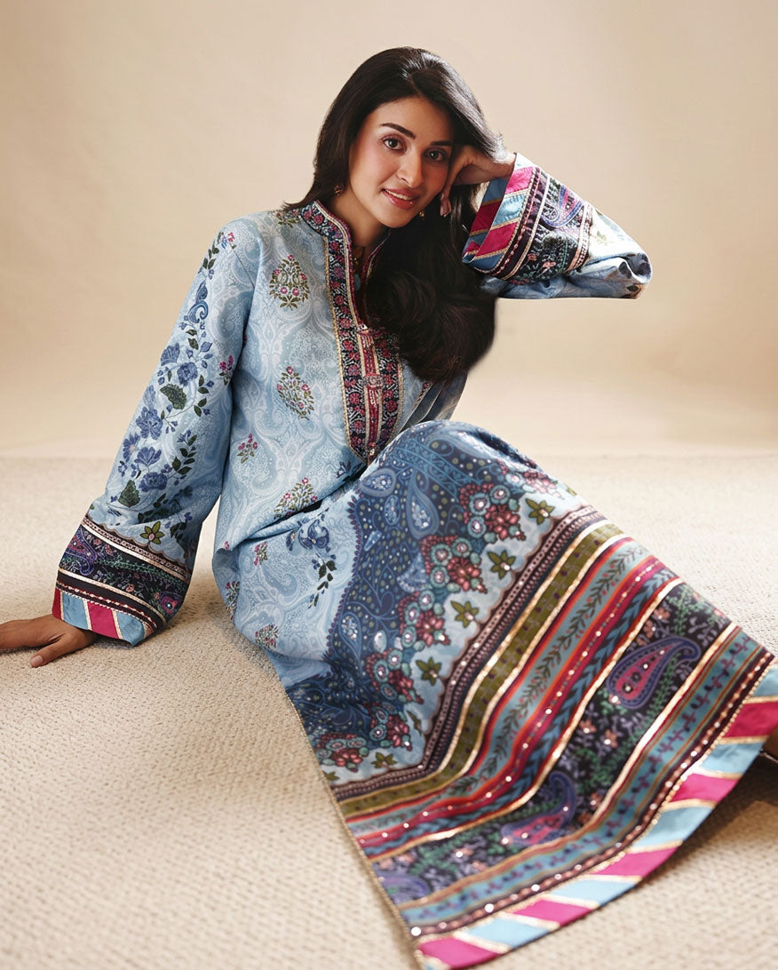 Nirvana Printed Silk Collection By Mushq