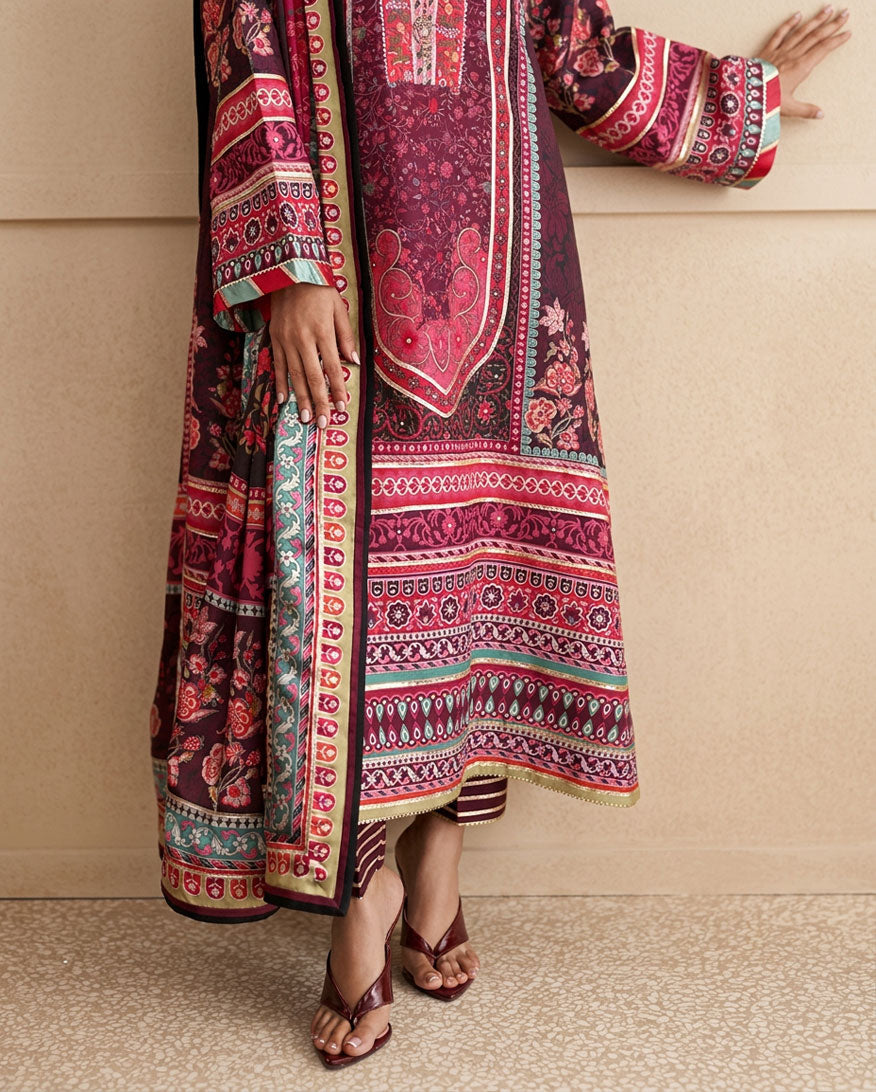 Nirvana Printed Silk Collection By Mushq