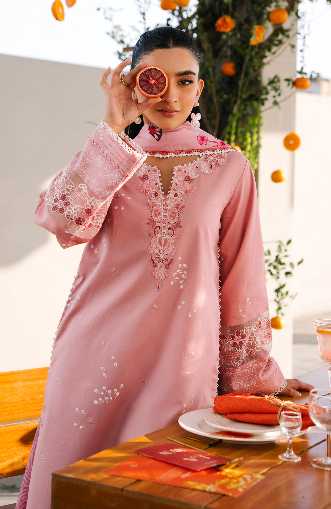 Zync Florent Festive Luxury Lawn '26