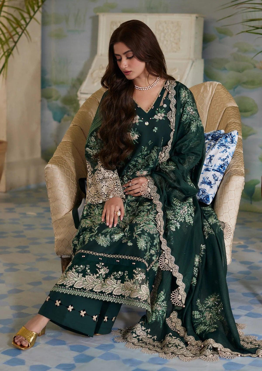 Elaf Eid Edit Luxury Embroidered Collection 07