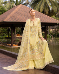 Zinnia Luxury Lawn By Faiza Saqlain