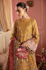 Secret Garden Luxury Embroidered Formal Chiffon Collection By Nureh 60